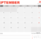 september 2021 desk calendar