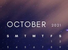 October 2021 HD Wallpaper