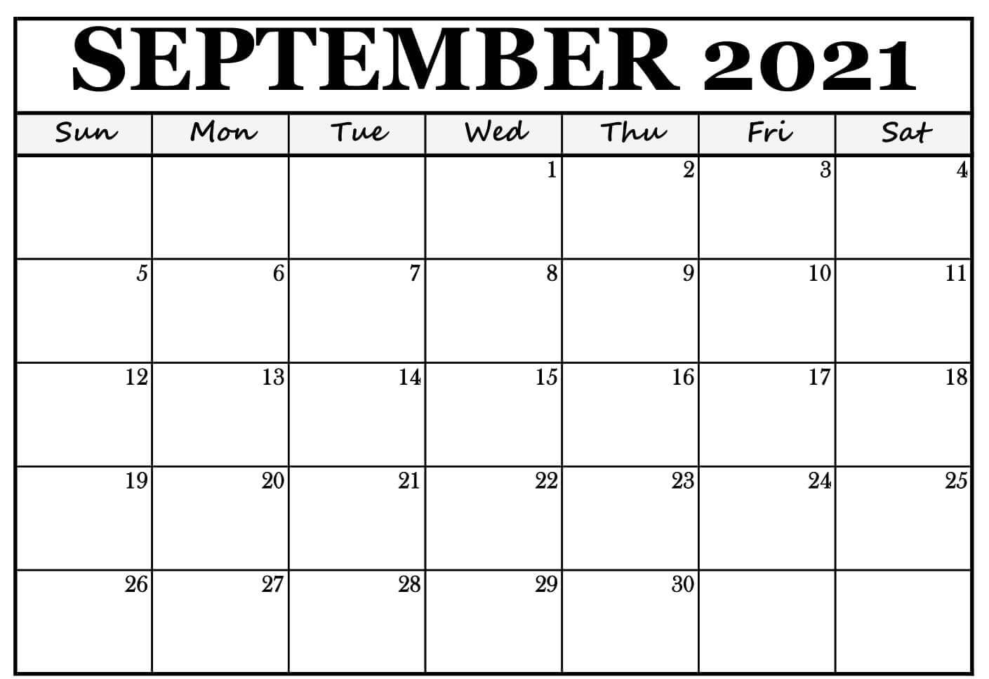 blank september 2021 calendar pdf