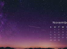 November 2021 Desktop Background Calendar Wallpaper
