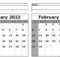 january february 2022 calendar with notes