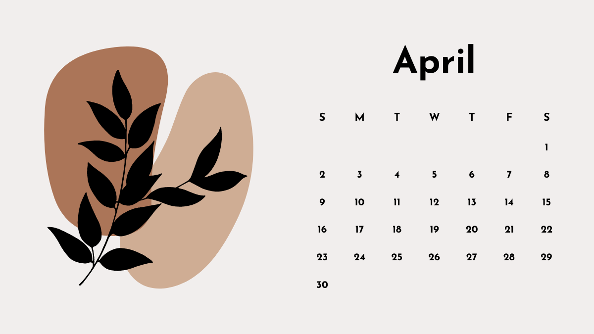 April 2023 Cute and Floral Design