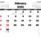 February 2022 Calendar with Holidays_1