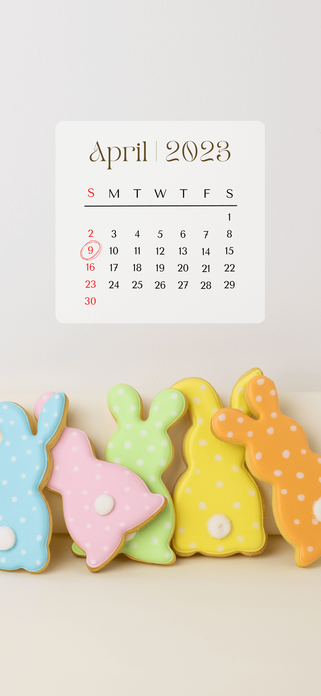 floral iphone calendar wallpaper april 2023
