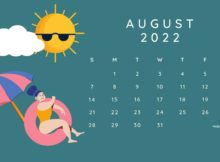 Cute August 2022 Calendar Wallpaper_1