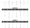 Blank October November December Calendar 2022
