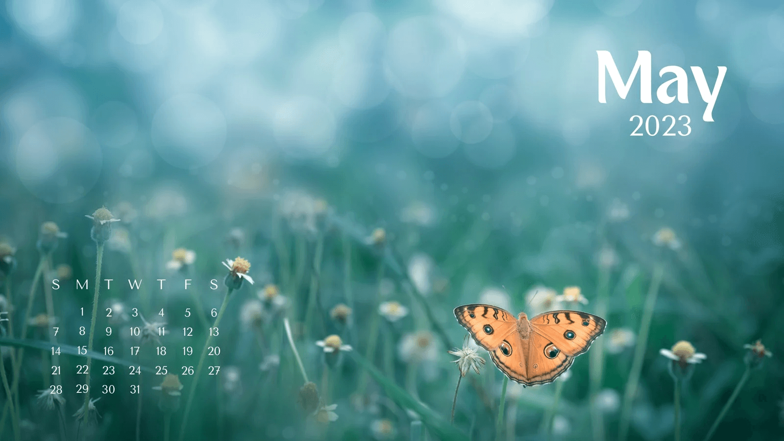 2023 Desktop Calendar May