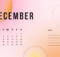 Cute Calendar December 2023
